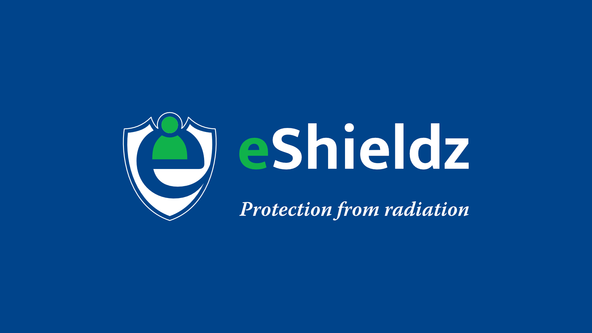 The shield symbolizes protection, e-denotes electromagnetic
radiation, and the human icon represents the users.